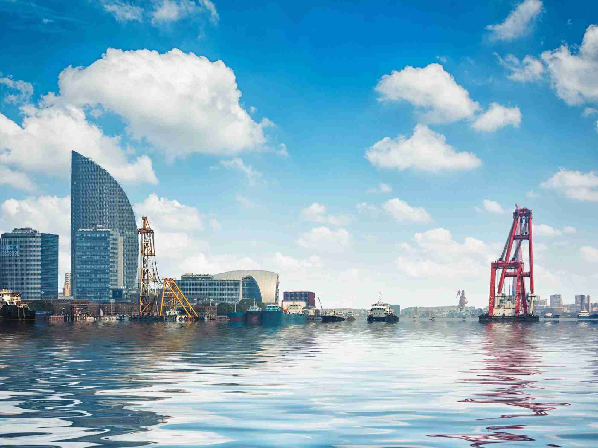 Hong Kong Offshore Company: Things You Should Know business district cityscape from park with blue sky edited scaled