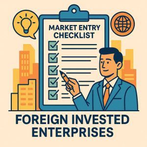 Step‑by‑step market‑entry checklist for Foreign Invested Enterprises in China
