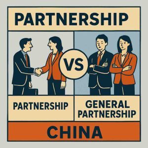 Partnership vs General Partnership visual comparison under China’s Partnership Enterprise Law