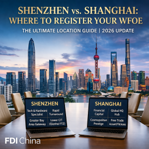 Where to register WFOE in China